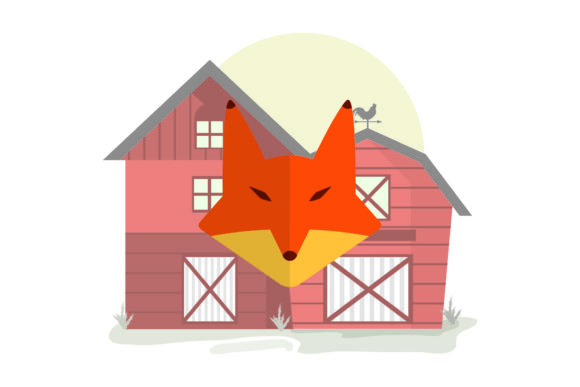 Cute Animal Head Fox: A Charming Design Asset for Modern Projects