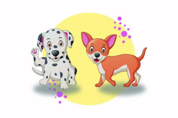 Cute Dog Bubbles: A Playful Design Asset for Modern Projects