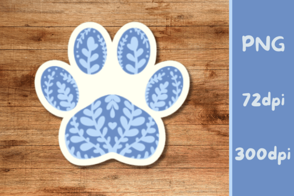 Dog Cat Animal Pawtprint Sticker: Creative Digital Crafting