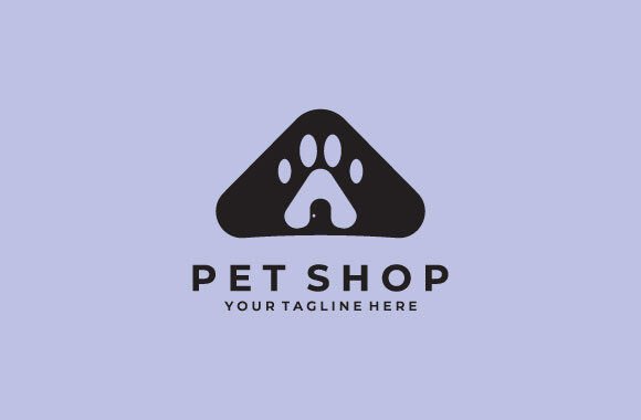 Pet Shop Logo with House and Animal: A Designer's First Look