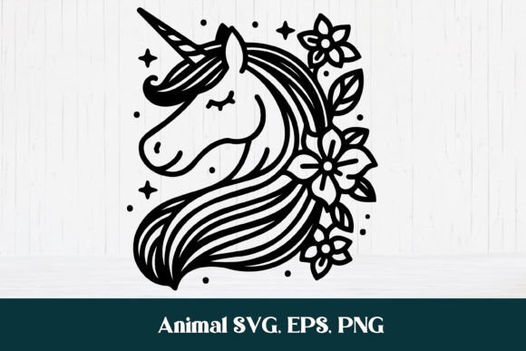 Unicorn SVG | Animal SVG | Unicorn PNG: Magical Design Assets