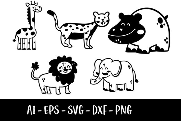 Unleashing Creativity with Jungle Animal Doodles
