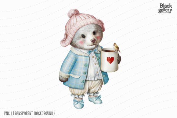 Watercolor Animal Character PNG: Your Go-To for Charming Design Assets